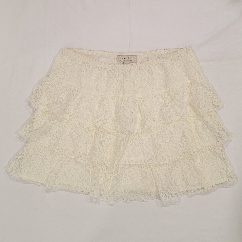 Live Life by Sanctuary lace skirt large